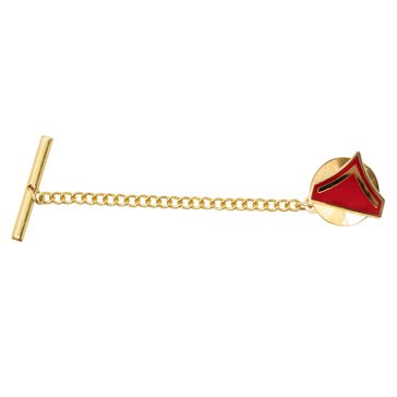 USMC Tie Tac Gold/Red PFC