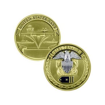 Challenge Coin Lieutenant Coin