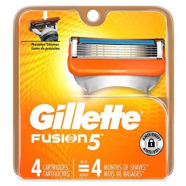 Gillette Fusion5 Cartridges, 4ct