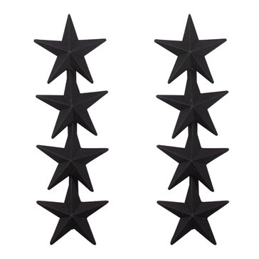 Army Rank Insignia Subdued Metal GEN Point To Center