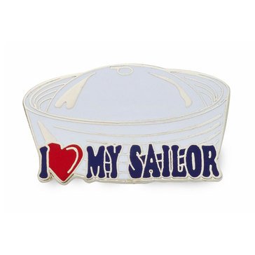 Mitchell Proffitt I Love My Sailor Lapel Pin