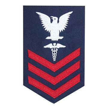 USCG E6 (HS) Men's Rating Badge Serge