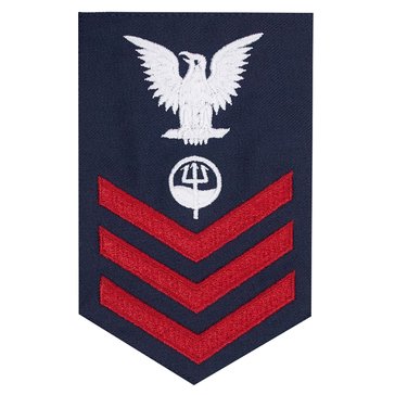 USCG E6 (MST) Men's Rating Badge Serge
