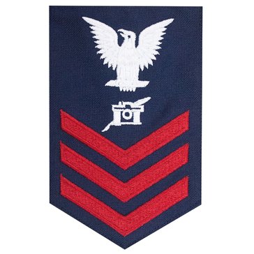 USCG E6 (PA) Men's Rating Badge Serge