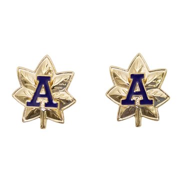 USCG Auxiliary Collar Device Gold Oakleaf With Blue A (VCP)