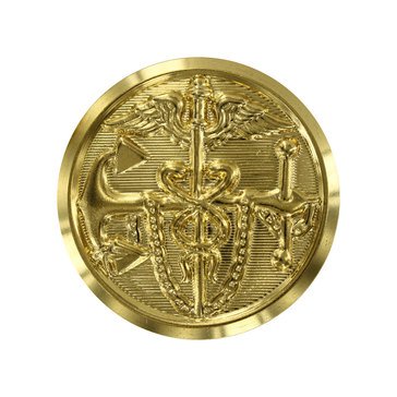 USPHS Button 22 1/2 Ligned