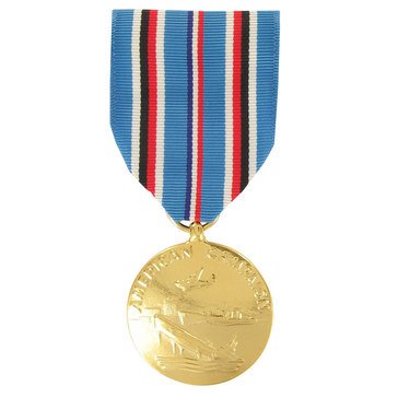 Medal Large Anodized American Campaign