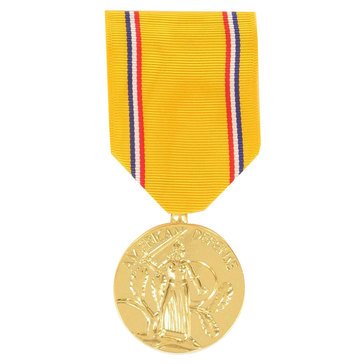 Medal Large Anodized American Defense