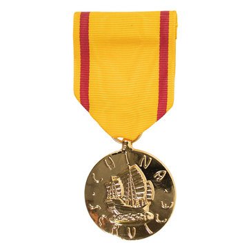 Medal Large Anodized USMC China Service