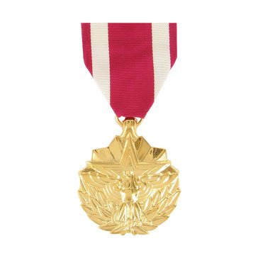 Medal Large Anodized Merit Service