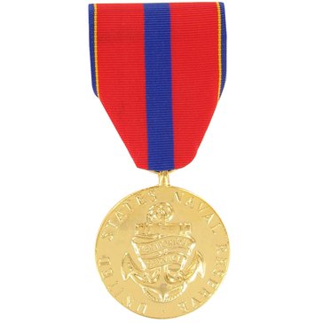 Medal Large Anodized Navy Reserve Meritorious Service