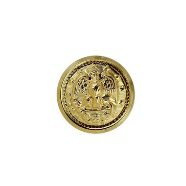 Button 22.5 Ligne Gold for Jacket Pocket Single Sew On