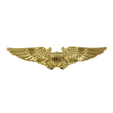 Warfare Badge Full Size NAV FLT OFF  Gold