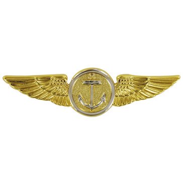 Warfare Badge Full Size AV OBSER/FLT MET  Gold