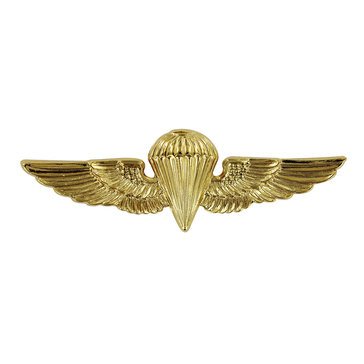 Warfare Badge Full Size PARACHUT USN/USMC  Gold