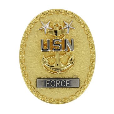 ID Badge Full Size E9 SR ENL FRC Gold
