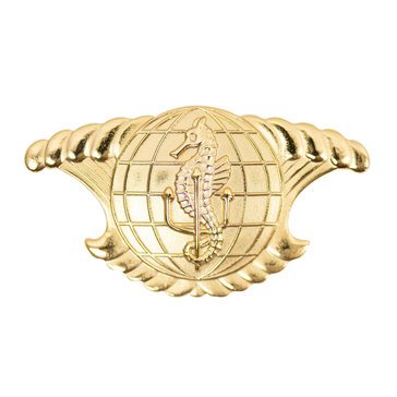 Warfare Badge Full Size IUSS OFF  Gold