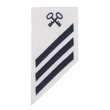 E3 Combo (LS) Rating Badge on White CNT for Logistics Specialist