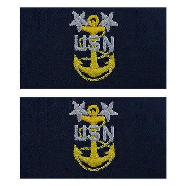 Navy Coverall Collar Devices (pair) E9