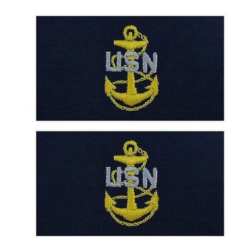 Navy Coverall Collar Devices (pair) E7