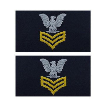 Navy Coverall Collar Devices (pair) E6 Gold