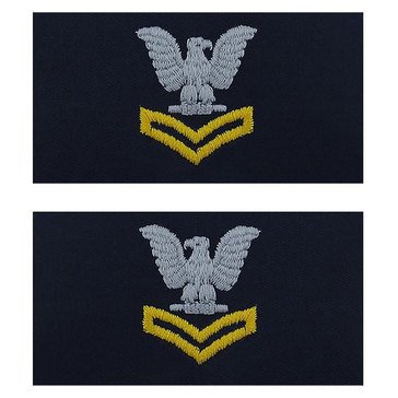 Navy Coverall Collar Devices (pair) E5 Gold