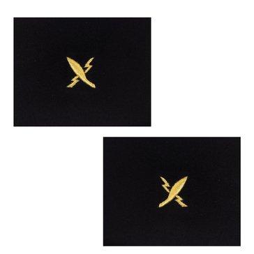 Sleeve Device in Gold on Blue for CWO Cryptologic Technician