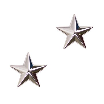 Collar Device  Silver 1 Star RDML Lower (USN/USCG/USPHS)