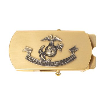 Vanguard USMC Buckle With Emblem Bronze 3