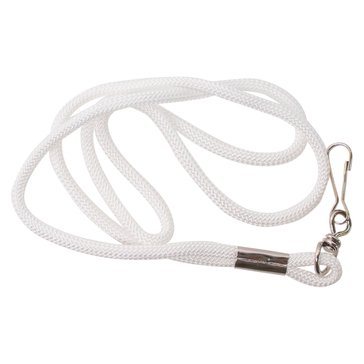 Boatswain Mate White Lanyard for White Whistle