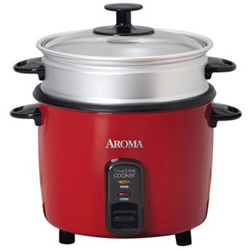 Aroma 14-Cup Pot-Style Rice Cooker and Food Steamer