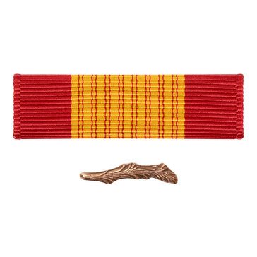 Ribbon Unit with Palm Attachment Republic of Vietnam Gallantry Cross Ribbon Armed Forces Unit