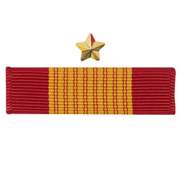 Ribbon Unit with Gold Star Republic of Vietnam Gallantry Cross Armed Forces