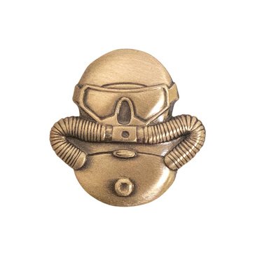 USMC Breast Badge Combatant Divers Antigue Gold