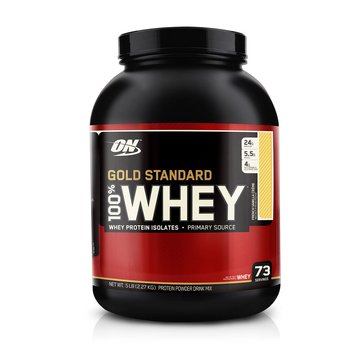 Optimum Nutrition Gold Standard 100% Whey French Vanilla Creme, 5lb