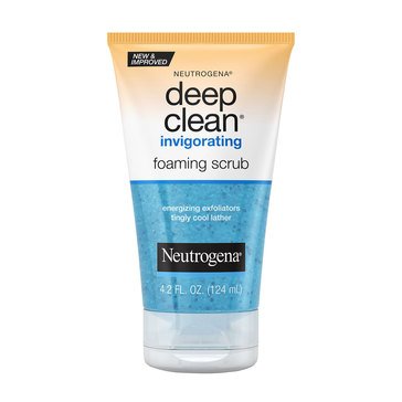 Neutrogena Deep Clean Face Foam Invig, 4.2oz