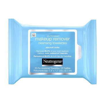 Neutrogena Face Cloth Wet Makeup Remover Wipes 25ct