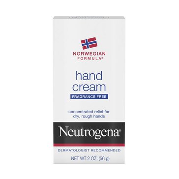 Neutrogena Norwegian Formula Fragrance Free Hand Cream, 2oz