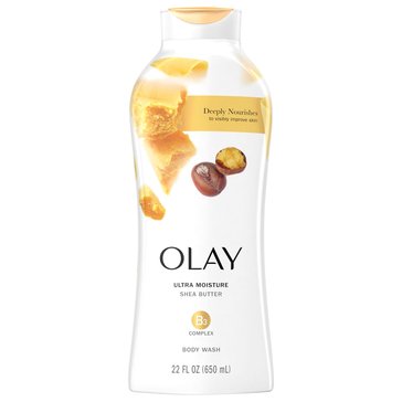 Olay Ultra Moisture Shea Butter Body Wash ,22oz