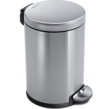simplehuman 4.5-Liter Deluxe Step Can