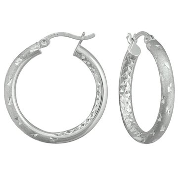 Sterling Silver Hoop Earrings