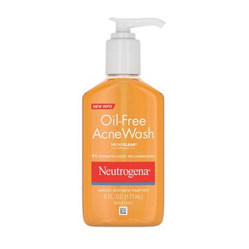 Neutrogna Oil Free Acne Wash 6oz