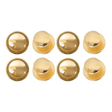 Shirt Studs Set of 8 Anodized