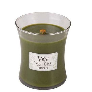 Woodwick Frasier Fir 10oz Medium Candle Jar