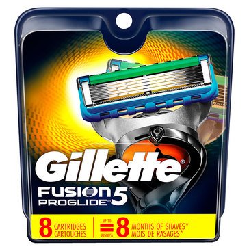 Gillette Fusion 5 Proglide Cartridges, 8ct