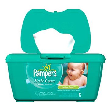 Pampers Expressions Fresh Bloom Baby Wipes, 56-count