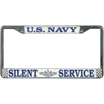 Mitchell Proffitt USN Submarine Dolphin License Plate Frame