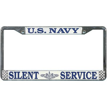 Mitchell Proffitt Sub License Plate Frame Dolphin