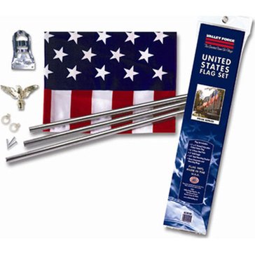 Valley Forge 3'X5' Poly Cotton Printed Flag Kit