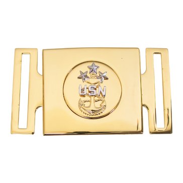 CPO Cutlass Gold Buckle with E10 Emblem